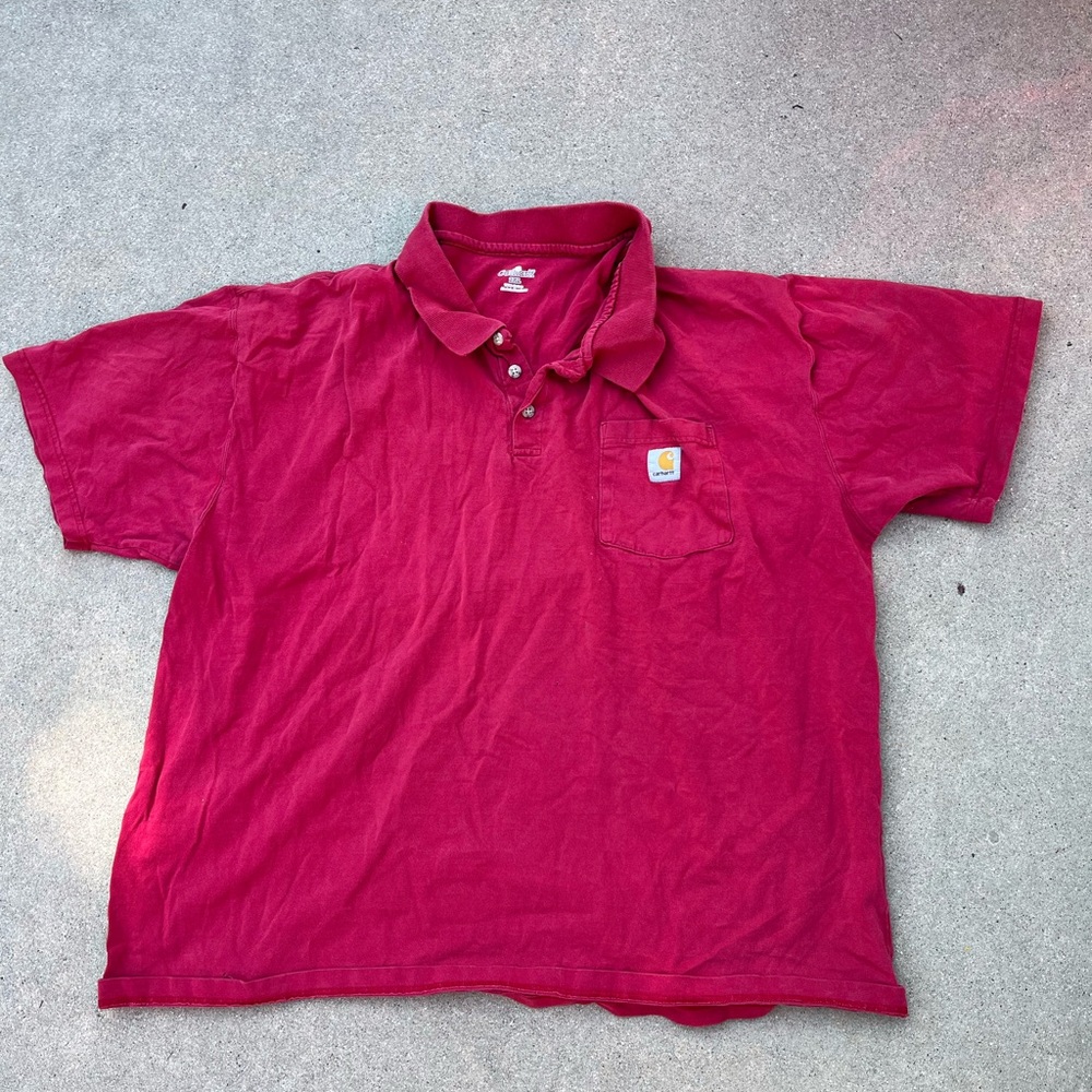 Vintage Carhartt Collared Polo Tee